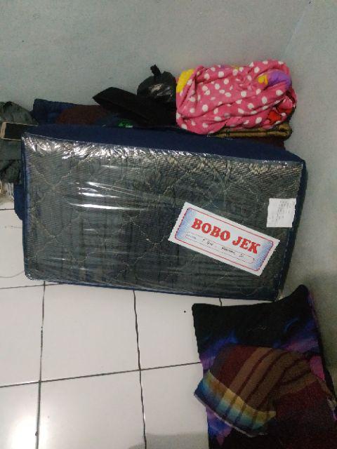 Kasur Lipat Lantai Busa Rebonded Anti Kempes / Rebonded 80cm / 100cm +bonus Tas Kasur Travelling