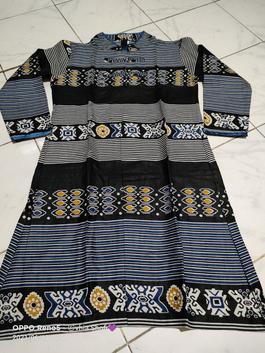 Atasan Dress Batik Wanita Motif Tenun Dsc05500