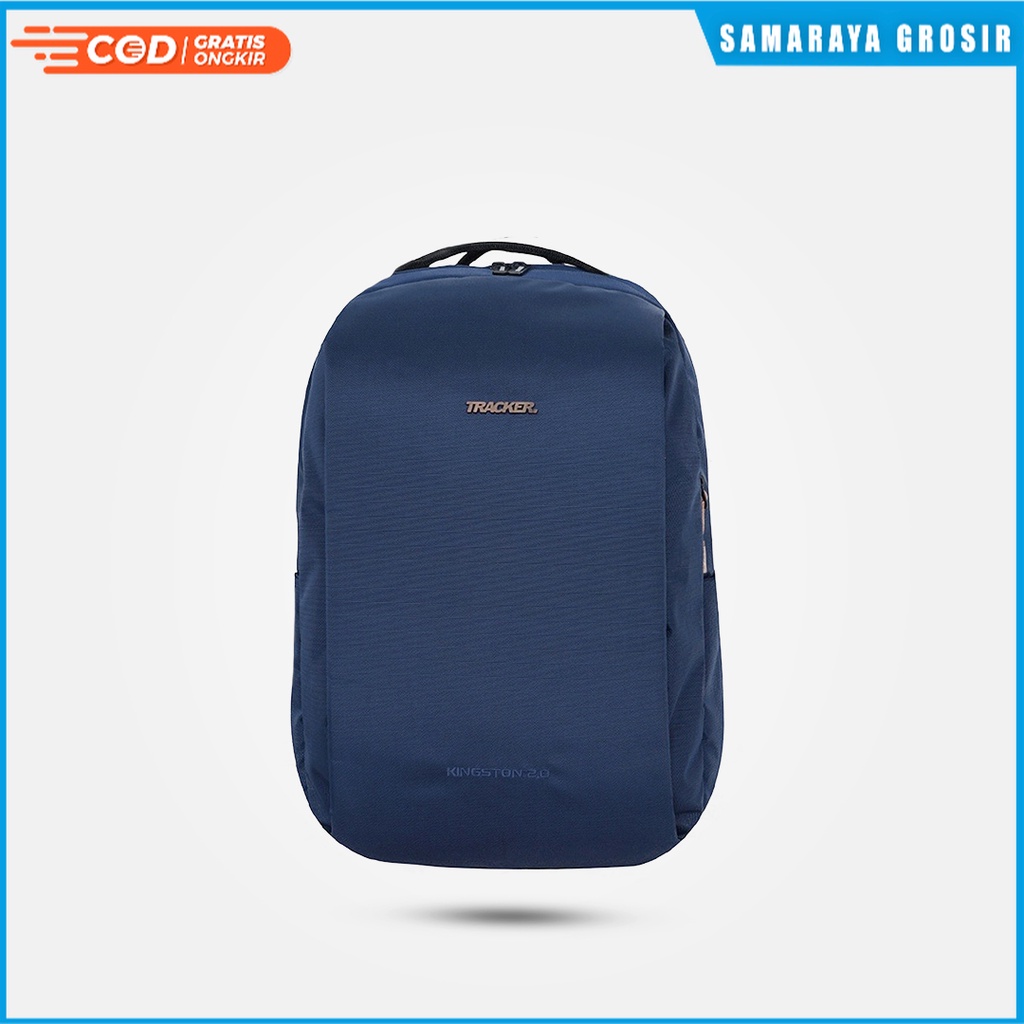 Tas Ransel Tracker Kingston - ORIGINAL TRACKER - Tas Kerja / Laptop - Tas Pria Fashion Casual - Back