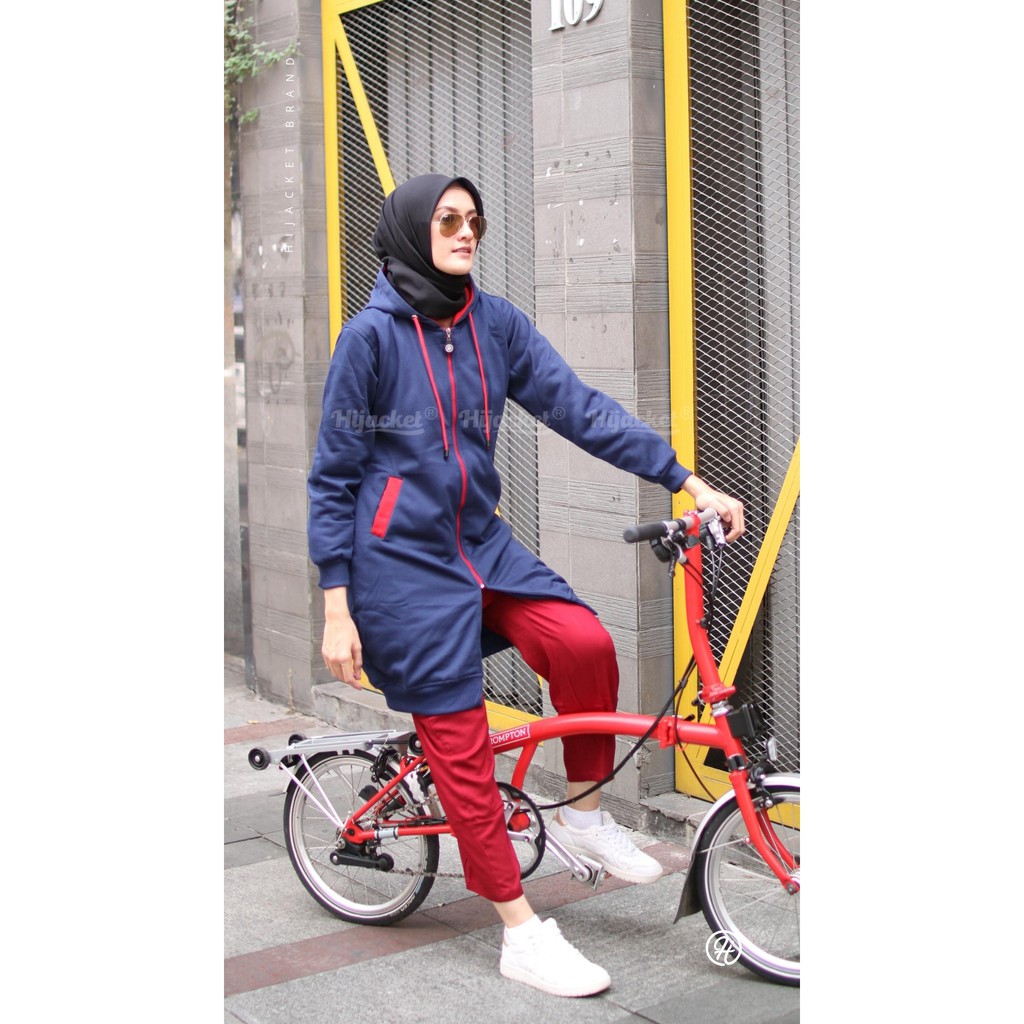 ⭐️GRATIS ONGKIR⭐️ HIJACKET BASIC Jaket Wanita Muslimah-7