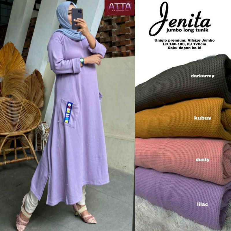 Jenita jumbo long tunik