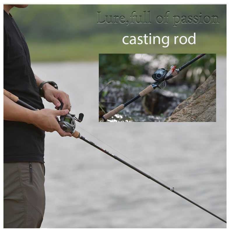 Joran Pancing Spinning Carbon Fiber Memancing Tongkat Pancingan Murah Alat Mancing Ikan Laut