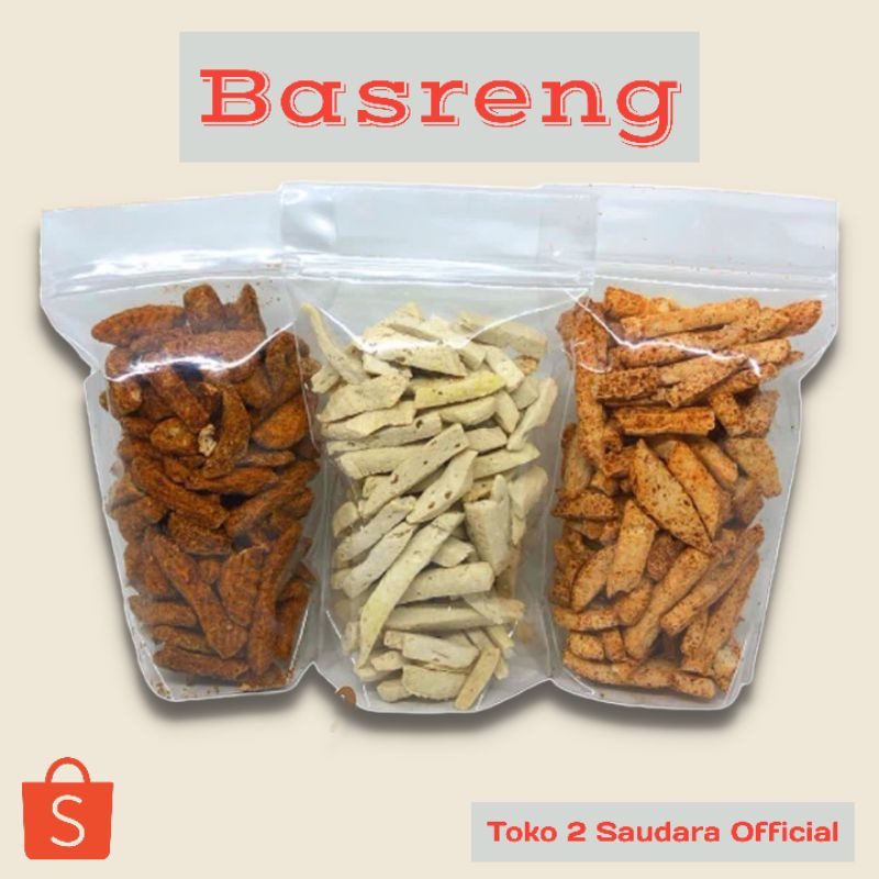 

Basreng 100 Gram (Extra Pedas, Original, Balado, dan Basreng Jeruk Nipis) / Bakso Goreng Murah