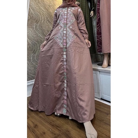 Gamis Bordiran Aceh