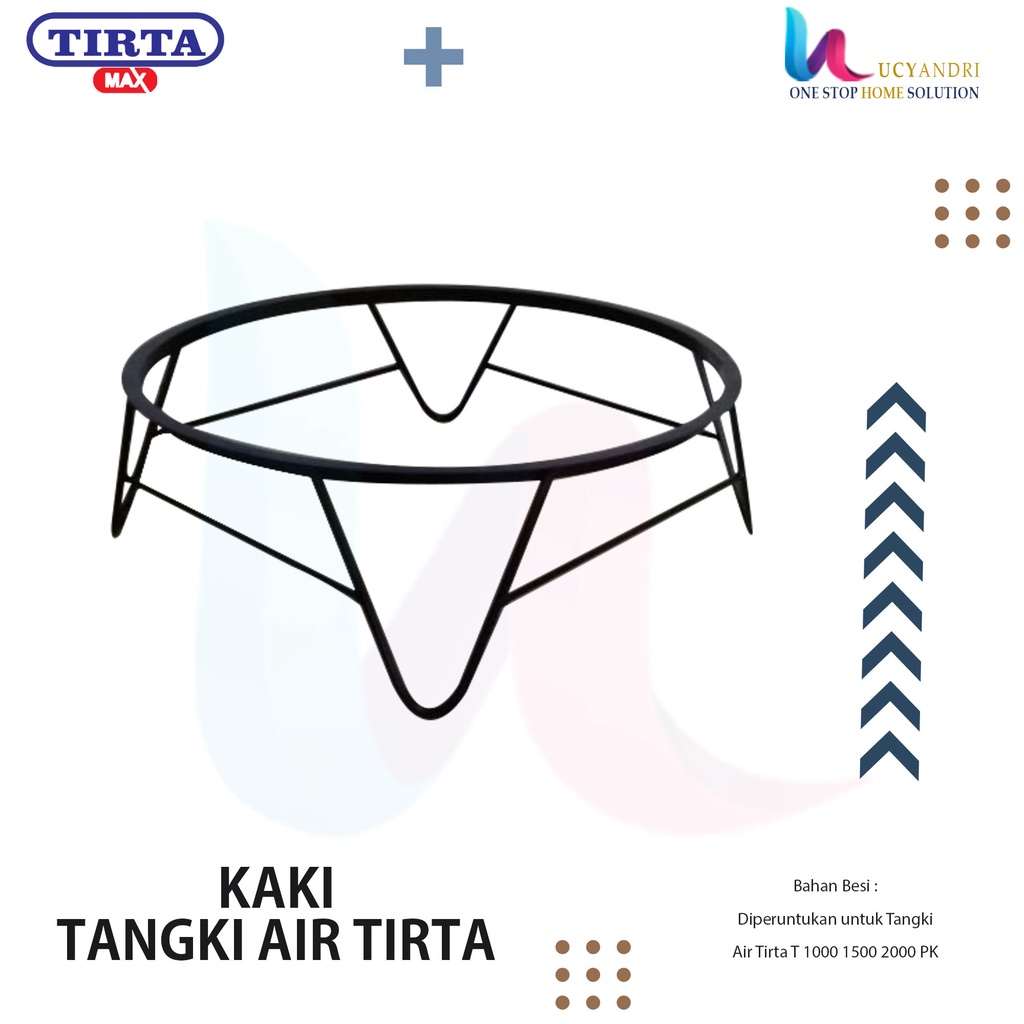 Tangki Air Stainless Steel Tirta T 1500 Water Tank Tandon Toren Air