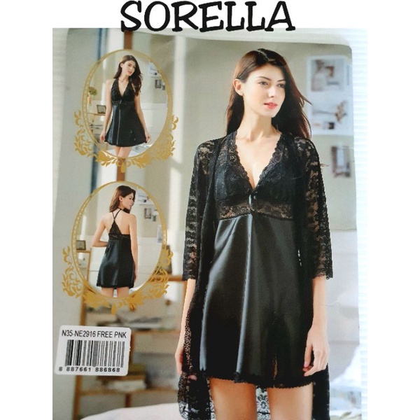 LINGERIE sexy +KIMONO SORELLA-2916