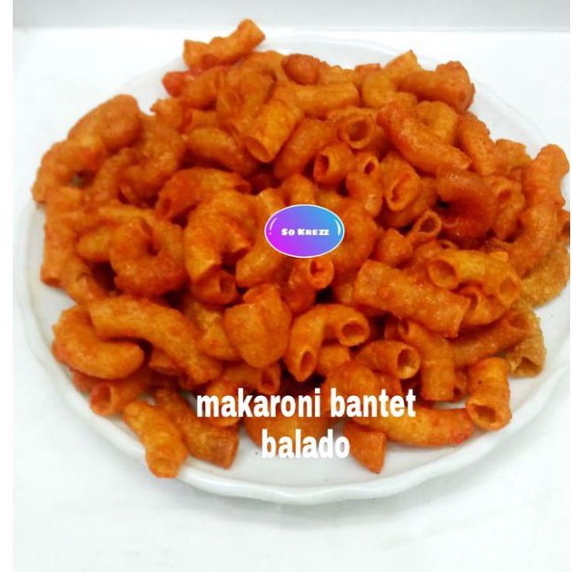 

makaroni bantet balado 250gram/makaroni bantet pedas