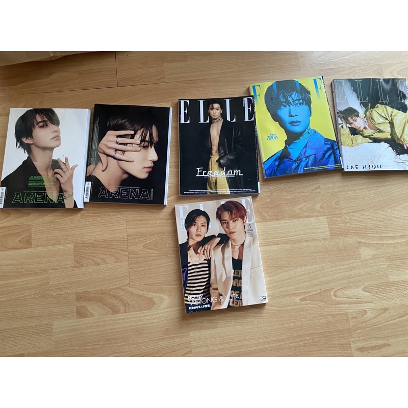 [READ DESC] NCT MAGAZINE ELLE TAEYONG-YUTA / ARENA JUNGWOO / JAEHYUN ALL SOLD ❌