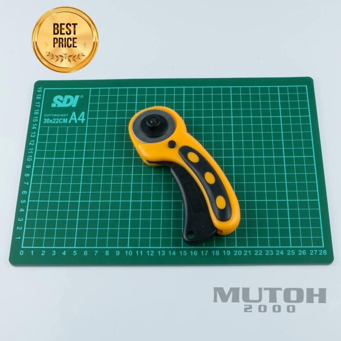 

Cutting Paper Rotary Cutter + Cutting Mat A4 Sdi