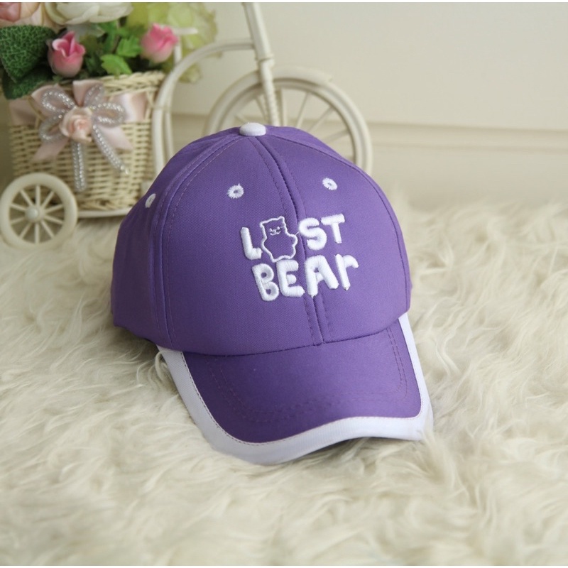 Topi Baseball Lokal Anak Laki Laki Perempuan Model Last Bear