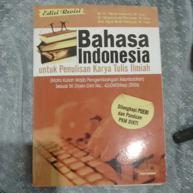 Bahasa Indonesia untuk Penulisan Karya Tulis Ilmiah