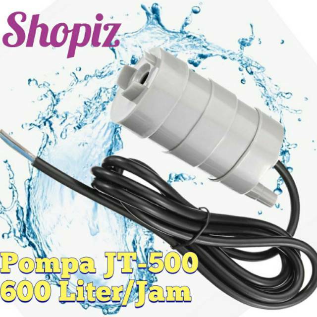 Pompa Aquarium / Pompa Celup / Pompa Air / Submersible Pump 12v