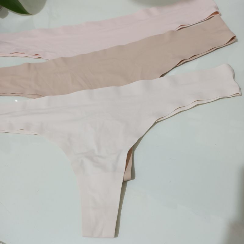 Jumbo XXL XL L M Celana Dalam Wanita Seamless Gstring Thong G String Sexy Panty