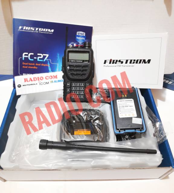 HT ANTI AIR FIRSTCOM FC 27 / HT DUALBAND FIRSTCOM FC 27 WATERPROOF RADIO HT FIRSTCOM FC27 FC-27 DUALBAND ANTI AIR