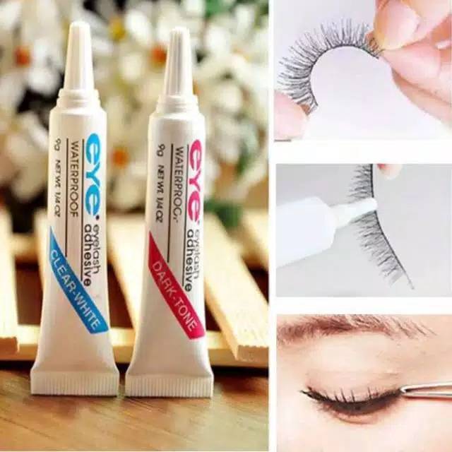 Lem Bulumata Palsu Hitam dan putih/Eyelash Extension Glue/Lem Bulumata