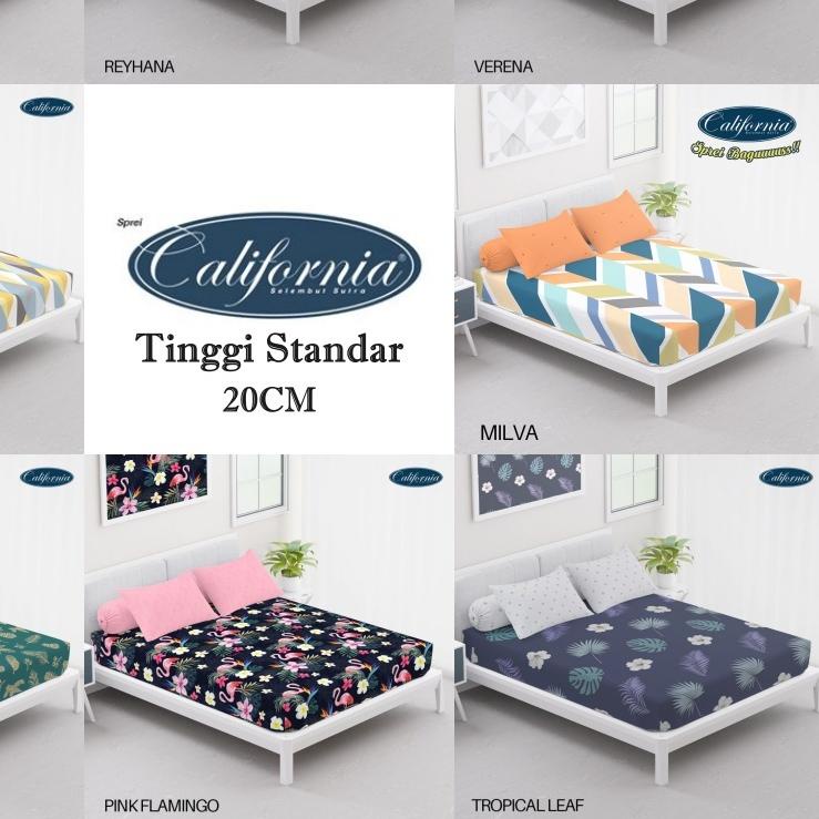 CALIFORNIA - Sprei King (180x200) PILIHAN