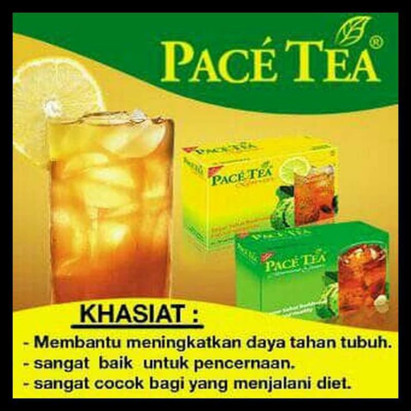 Pace Tea Jasmine Isi 30 Sachet
