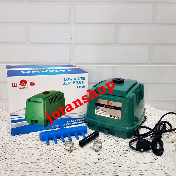 YAMANO LP 10 LP10 Air pump aerator mesin pompa udara aquarium kolam hidroponik airpump