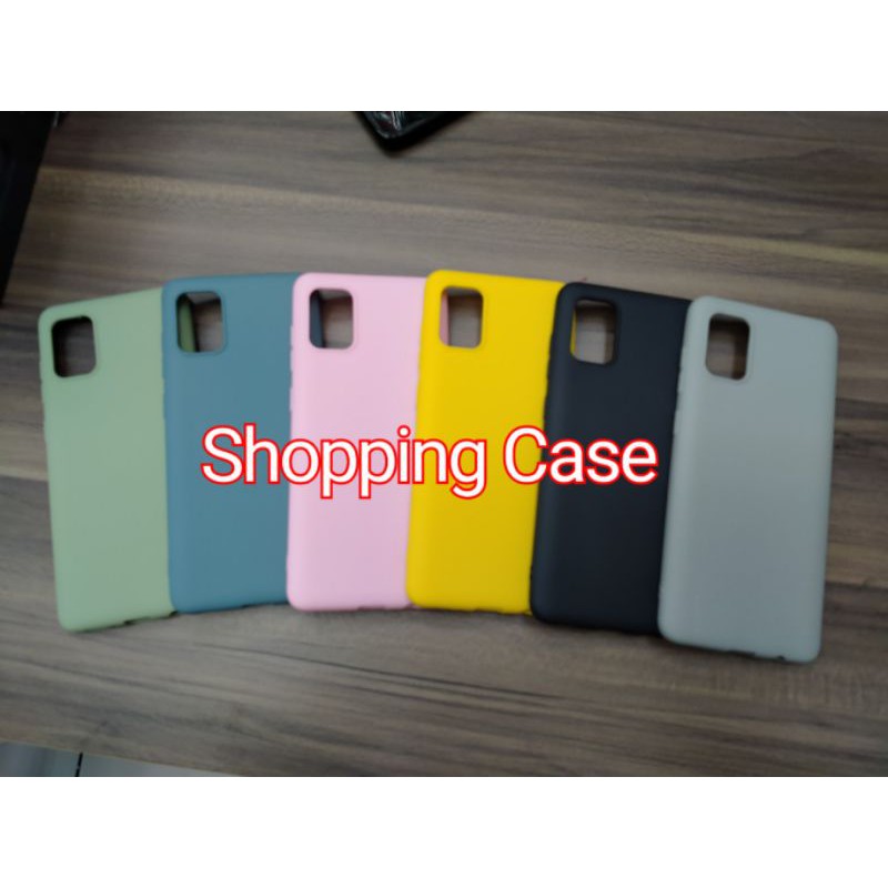 SHC888 SAMSUNG A31 SIX CANDY CASE PREMIUM SOFTCASE WARNA POLOS