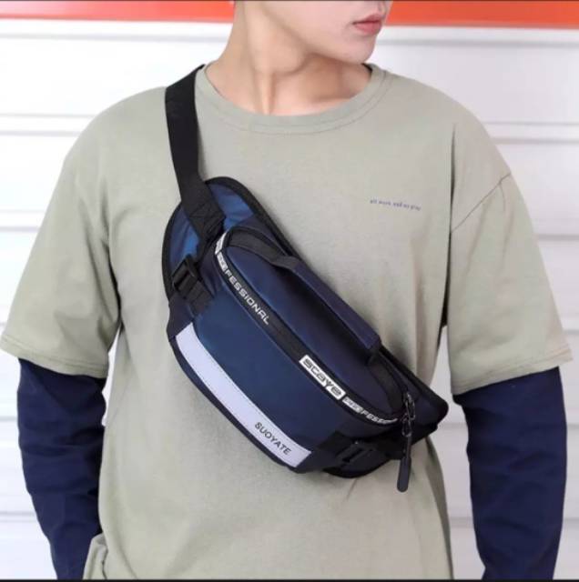 Waist Bag Profesional Tas Pinggang Tas Selempang Anti Air