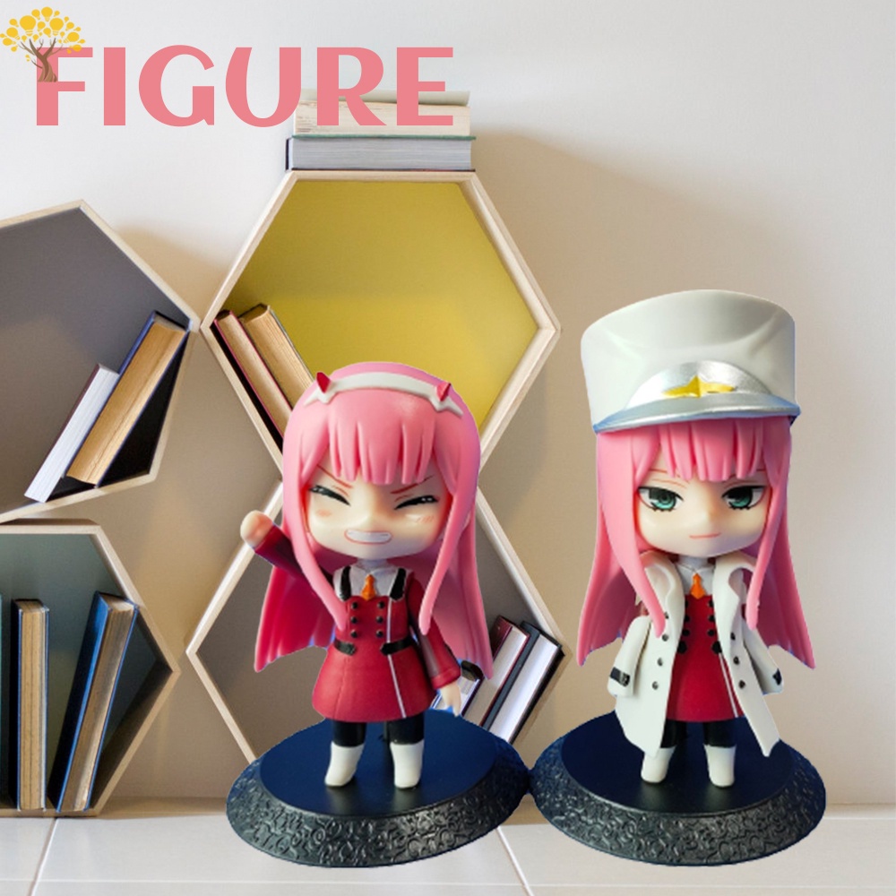 Spot Goods 3pcs Action Figure Darling In The FRANXX Bahan PVC Ukuran 10cm 02 Untuk Koleksi