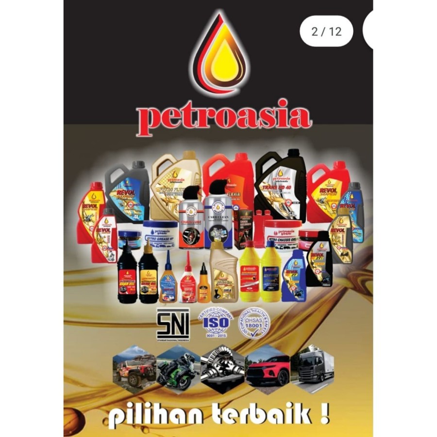 Air Radiator Mobil Motor Coolant SNI Pertamina Chevron PETROASIA -1 LT