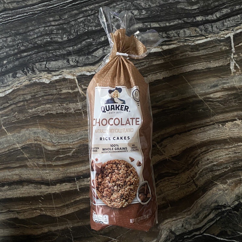 quaker rice cakes chocolate