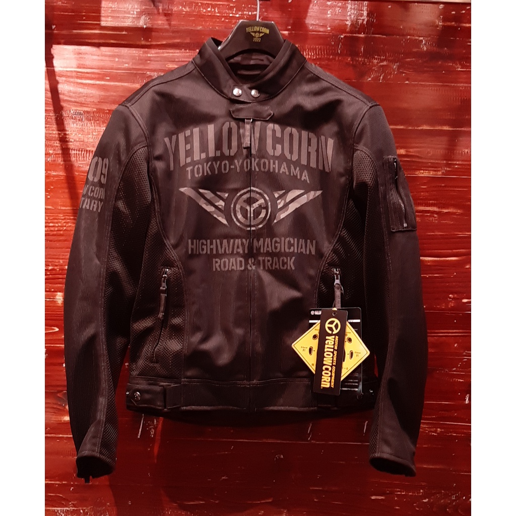 YELLOW CORN ORIGINAL JACKET YB-2110 BLACK/GUNMETAL