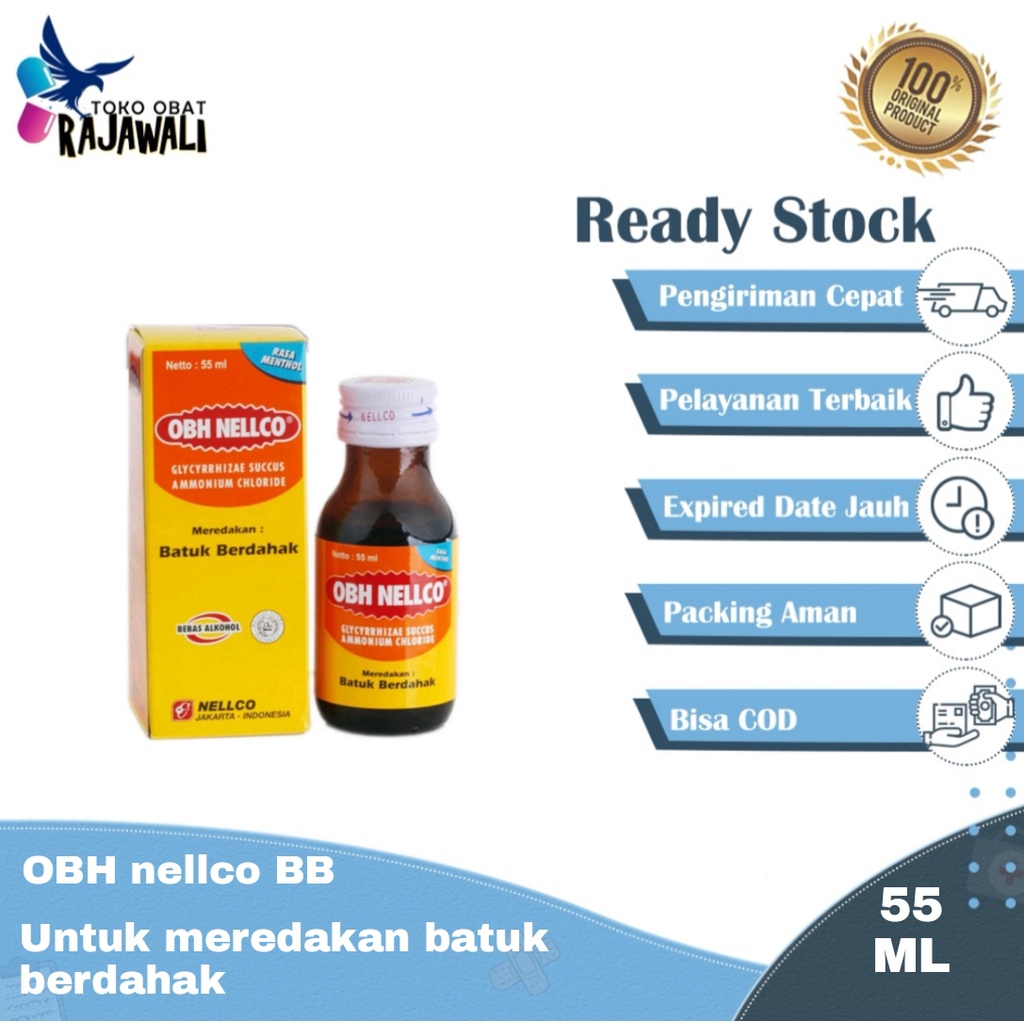 OBH nellco batuk berdahak 55ml meredakan batuk berdahak