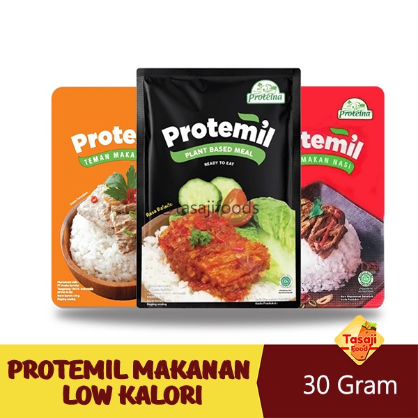 PROTEMIL Teman Makan Nasi Low Kalori - Netto 30 Gram