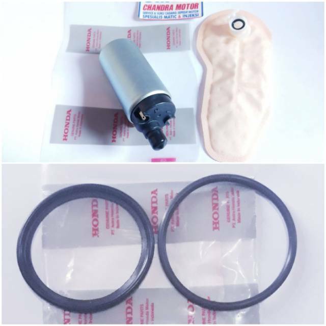 Paket rotak saringan filter bensin old vario 125 fi made in JAPAN high quality bonus seal fuelpump