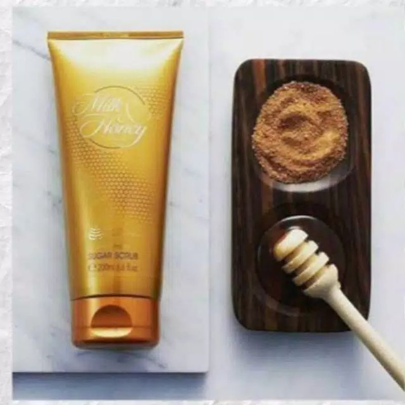 Milk &amp; Honey Gold Shower Cream/Milk &amp; Honey Sugar Scrub 200ml