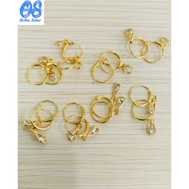 ANTING ANAK&quot; PERAK 925 LAPIS MAS