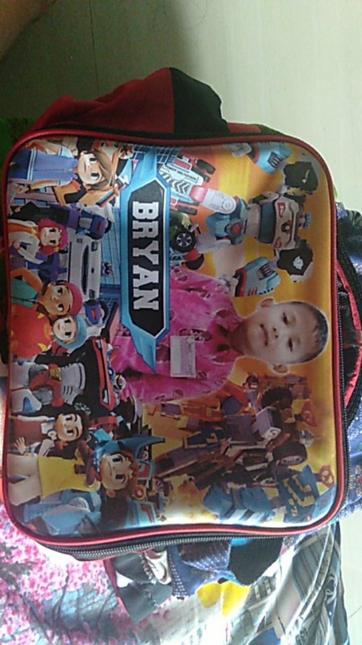 Tas Bekal Anak Laki Laki Karakter Spiderman Lunch Bag Alumuniumfoil Tas Foto Anakku Bc 01 Dayony