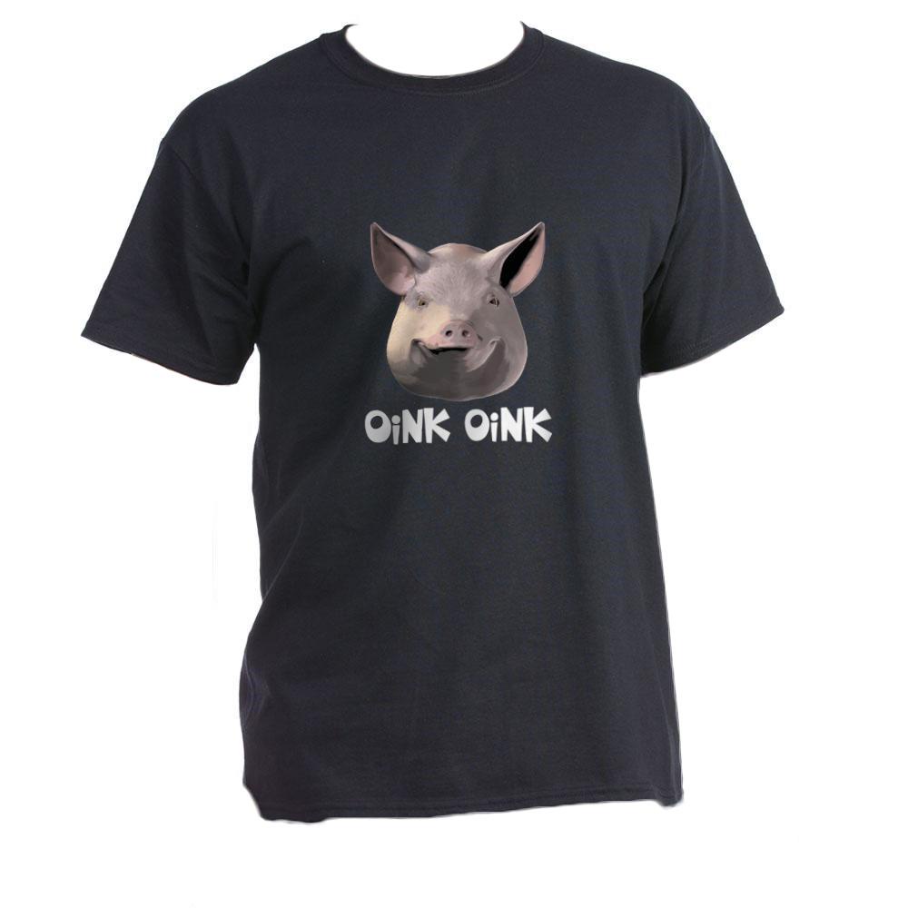Oink Oink Pig Kaos Custom Adem