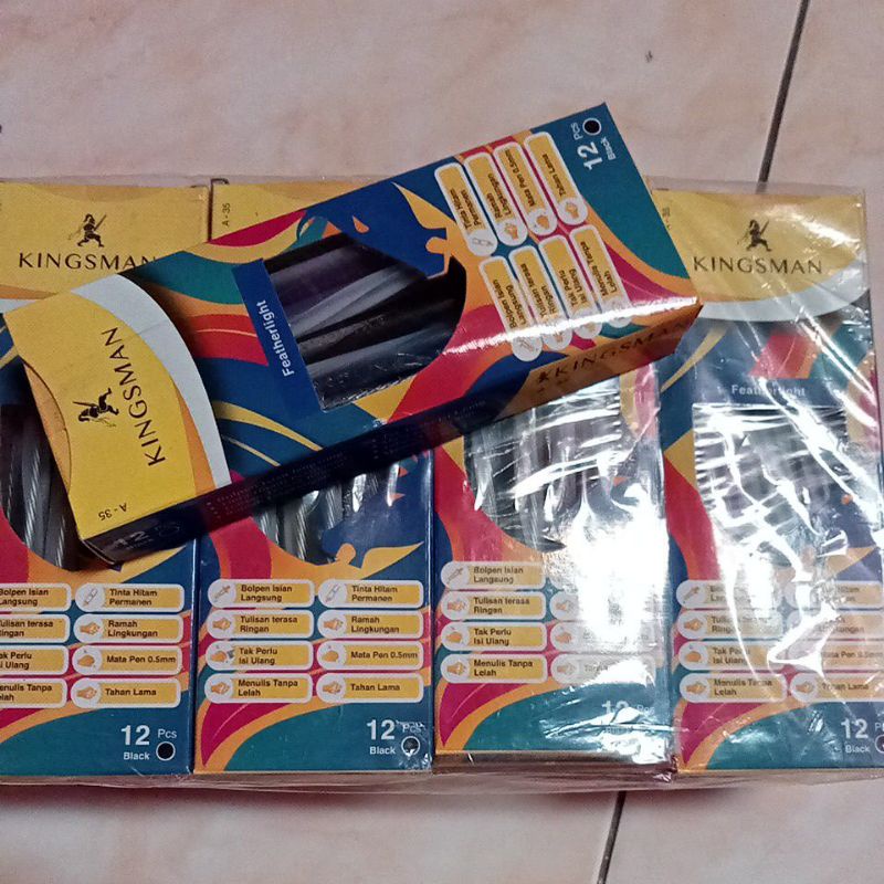 

bolpen kingmas isi 12 pcs