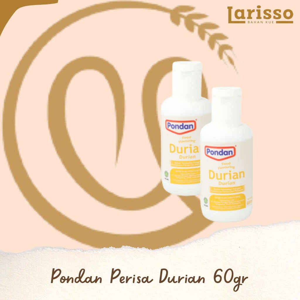 

PONDAN PERISA & PEWARNA MAKANAN DURIAN 60GR