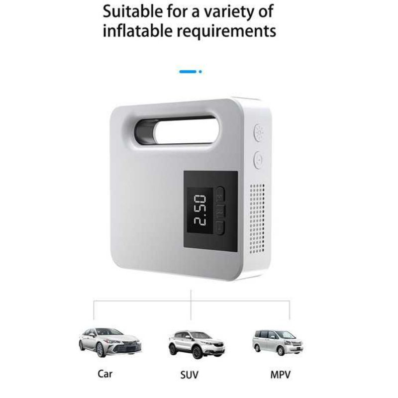 Inflator Pompa Angin Ban Mobil Elektrik LCD Display CSLP03