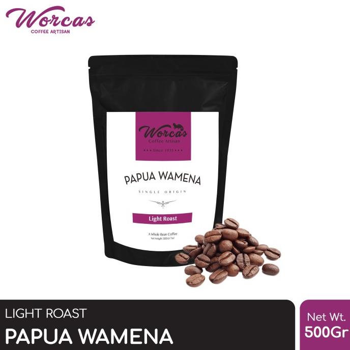 

[ COD ] Kopi Arabica Papua Wamena 500 Gram Light Roast (Biji/Bubuk) PROMO SPECIAL Kode 344