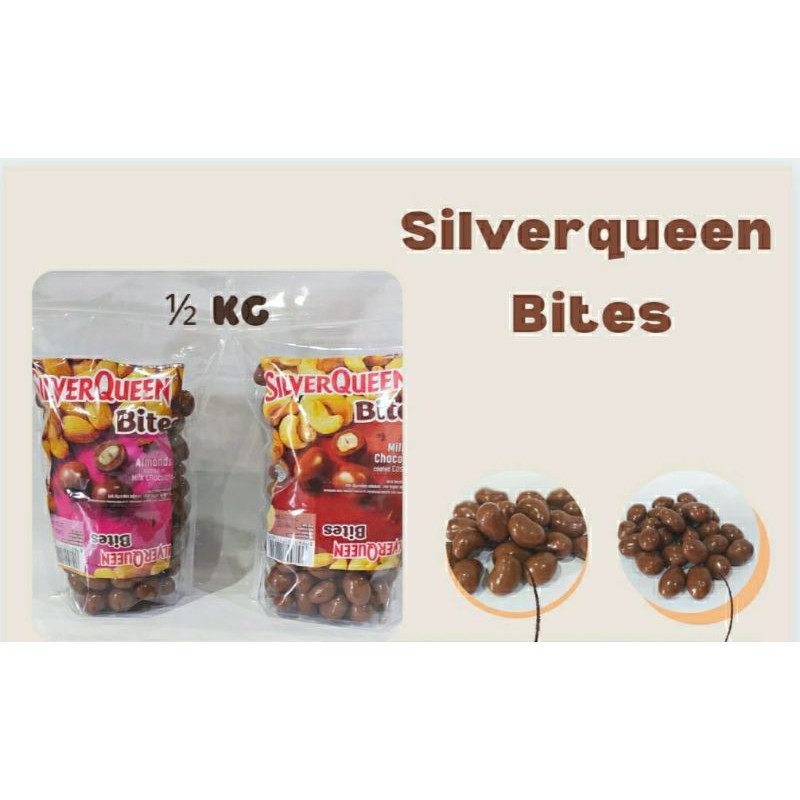 

SILVERQUEEN BITES ALMOND DAN MEDE 500GR MURAH