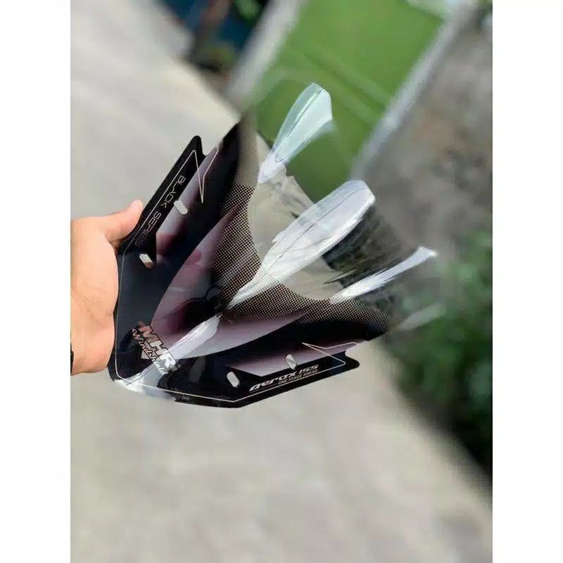 Windshield Visor Yamaha Aerox MHR / Winsil Wingshield Aerox 2tone MHR