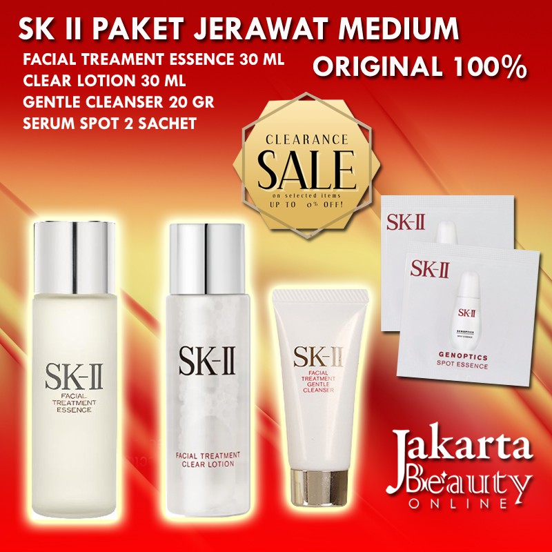 SKII SK II SK2 PAKET PEMULA JERAWAT MEMBANDEL MEDIUM SIZE