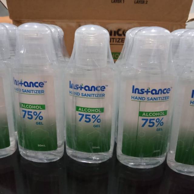 Instance hand sanitizer