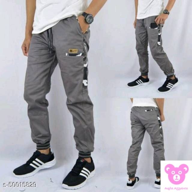 Bootloop celana joger pria