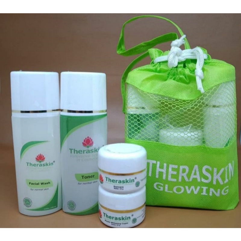 THERASKIN WHITENING GLOWING/Paket Glowing whitening THERASKIN