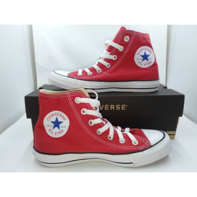 Sepatu Converse Original Tinggi Merah