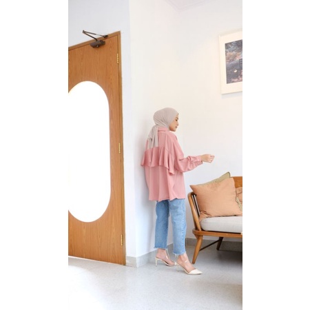 RYU TOP OVERSIZED / KEMEJA WANITA / KEMEJA ATASAN WANITA-1