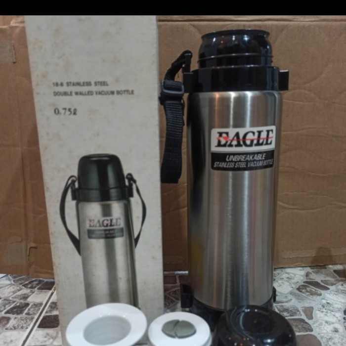 TERMOS AIR STANLESS DOUBLE WALLED VACUM THERMOS EAGLE JWP520 TERMURAH