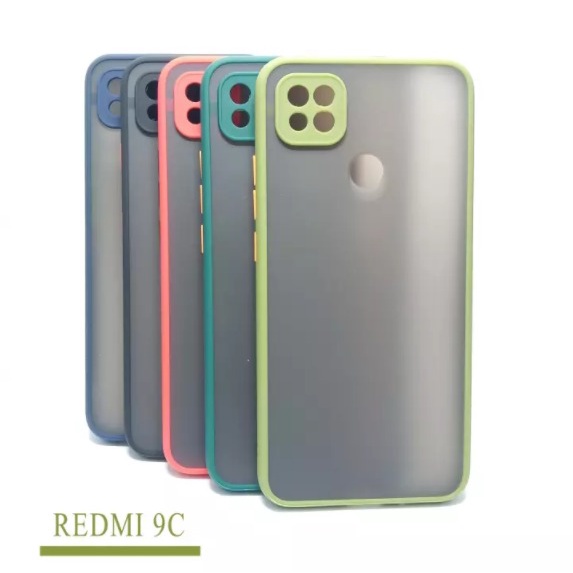 CASE MATTE XIAOMI REDMI 9C TRANSPARAN FUZE MACARON MY CHOICE - FA