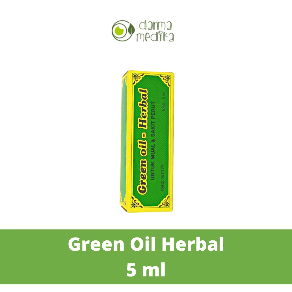 Cap Lang Green Oil Herbal 5ml 5 ml